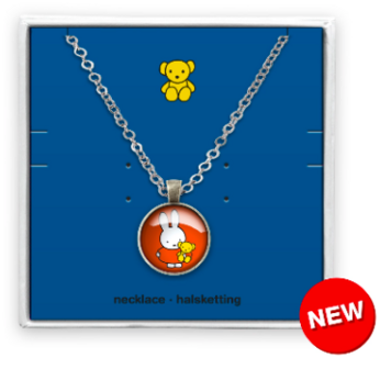 Necklace miffy with bear