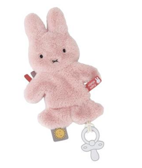 miffy fluffy crinkle dummycloth pink