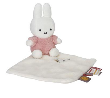 miffy fluffy cuddle cloth pink