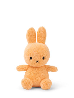 miffy terry cuddly toy light oranje 23 cm