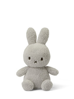 miffy terry cuddly toy light grey 23 cm