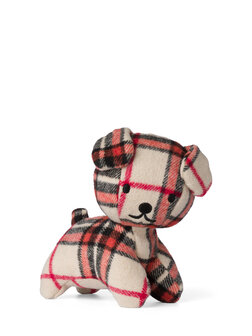 snuffie check knuffel beige 21 cm