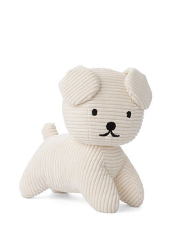 snuffie corduroy wit - 30 cm