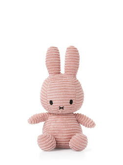 miffy corduroy cuddly toy pink 23 cm