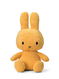 miffy corduroy cuddly toy yellow 50 cm