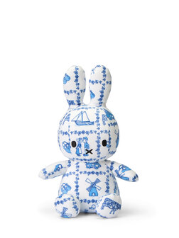 miffy all over cuddly toy Delfts Blue 23 cm