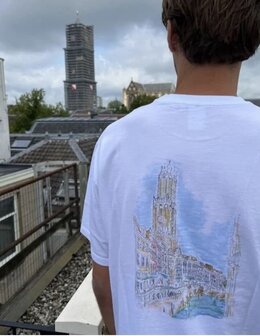 T-shirt Domtoren logo L 