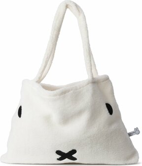 miffy recycled teddy shopping bag white 60 cm - 24&#039;&#039; - 100% recycled