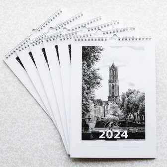 Kalender 2024 de Utrechtse grachten