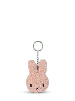 miffy teddy cuddly toy pink keychain 10 cm