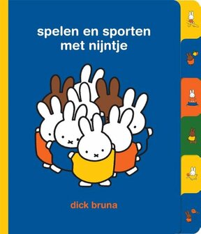 Book playing and exercising with miffy
