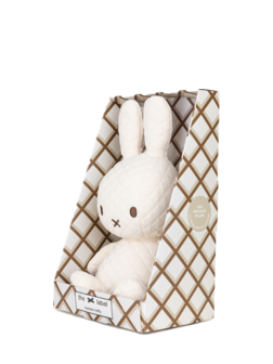 Bonbon nijntje knuffel wit in giftbox 23 cm