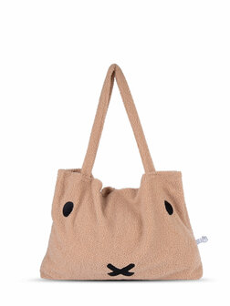 nijntje recycled teddy shopping bag beige 60 cm - 24&#039;&#039; - 100% recycled