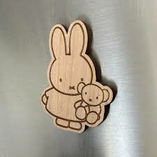 Noest magnet miffy with bear