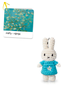 Handmade keychain miffy Almond Blossom