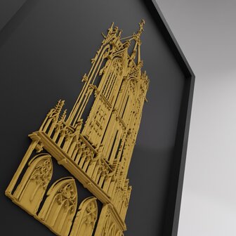 De Dom (top) - Utrecht 3D print 30/20 studio REVEL&rsquo;D