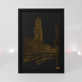 De Dom &amp; vismarkt - Utrecht 3D print 50/70