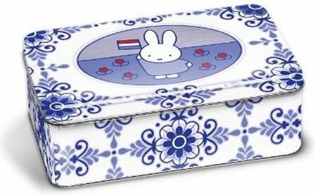 Koekblik nijntje souvenir blauw