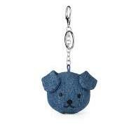 snuffie sleutelhanger medium denim 10 cm 