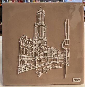 3D tegel Vismarkt wit-roze 13x13 studio Revel&rsquo;d 