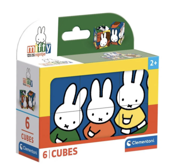 miffy blockpuzzle 6 pieces