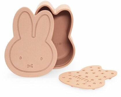 miffy soap storage &amp; travel box pink