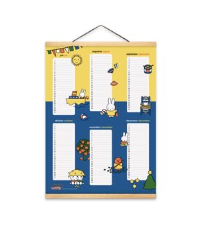 miffy birthday calendar A2 size