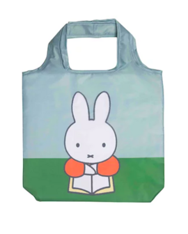 miffy shopping bag miffy is reading 