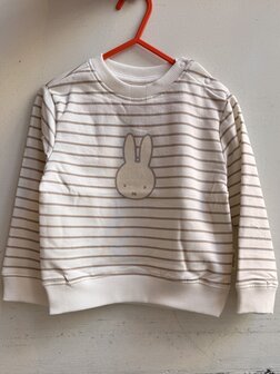 Miffy Striped Sweater | 86/92