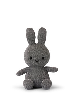 miffy glitter cuddly toy silver 50 cm