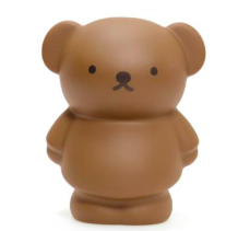 boris spaarpot bruin 12 cm 