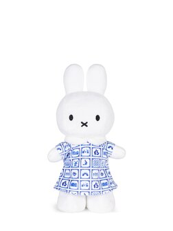 nijntje knuffel &ndash; Delft Blue dress - 24 cm  (2025)