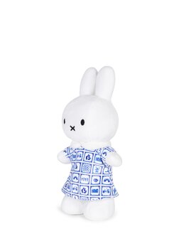 nijntje knuffel &ndash; Delft Blue dress - 24 cm  (2025)