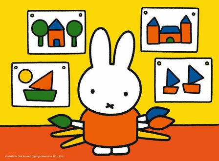 Ravensburger nijntje 4in1box puzzel - 12+16+20+24 stukjes - kinderpuzzel
