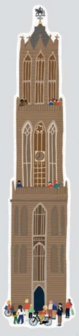 Prentenboek magneet - Domtoren Utrecht 