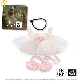Witte Degas outfit handmade 