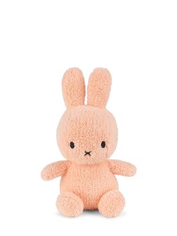 nijntje terry knuffel - perzik - 23 cm