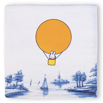 Storytiles nijntje tegel - Avontuurlijke nijntje - 10x10 cm