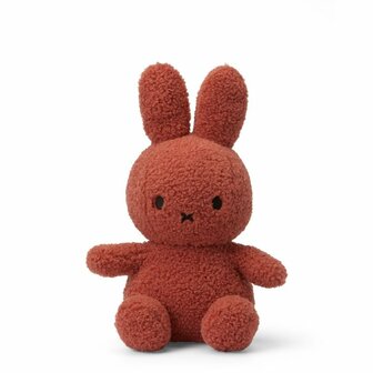 nijntje teddy knuffel terra cotta 33 cm (100% recycled)