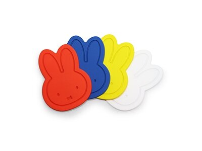 nijntje siliconen onderzetter set van 4 - Kleurrijk 