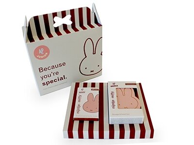 nijntje geschenkset - zeep &amp; opbergdoosje - poeder