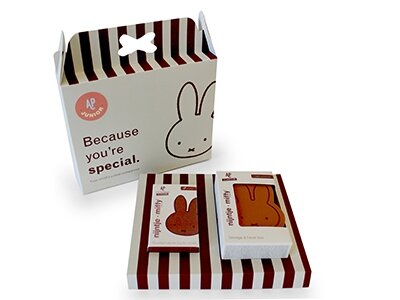 nijntje geschenkset - zeep &amp; opbergdoosje - terra