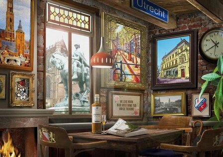 Puzzel - Utrechts Caf&eacute; - 1000 stuks 