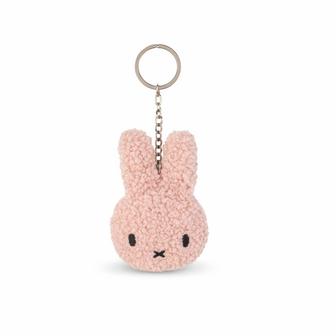 nijntje sleutelhanger platte teddy roze - 10 cm