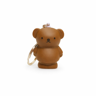 boris sleutelhanger 3D bruin - 6 cm