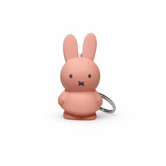 miffy keychain 3D powder pink - 6 cm