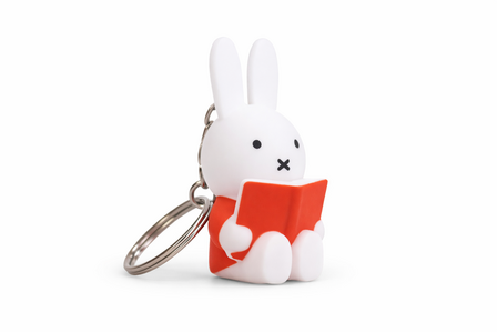 nijntje sleutelhanger 3D leest rood - 6 cm