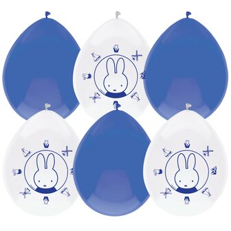 Ballonnen nijntje Delfts Blauw