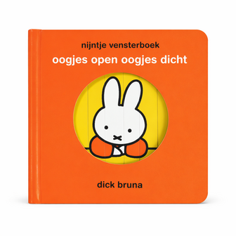 nijntje vensterboekje, oogjes open oogjes dicht