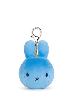 nijntje sleutelhanger squish ball blauw - 9 cm